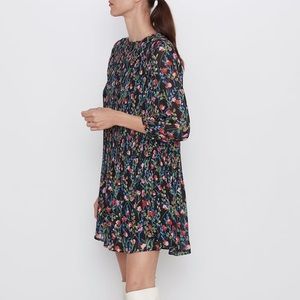 Zara floral dress